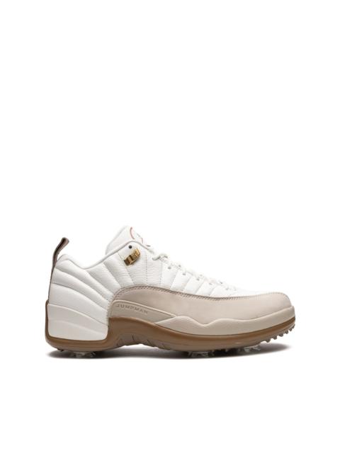 Jordan 12 Golf "Driftwood" sneakers