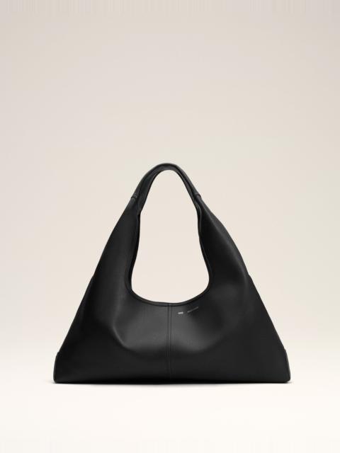 BLACK SUPPLE LEATHER ETIENNE SHOULDER BAG