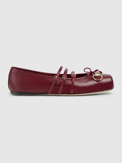 Women's Gucci Horsebit ballet flat