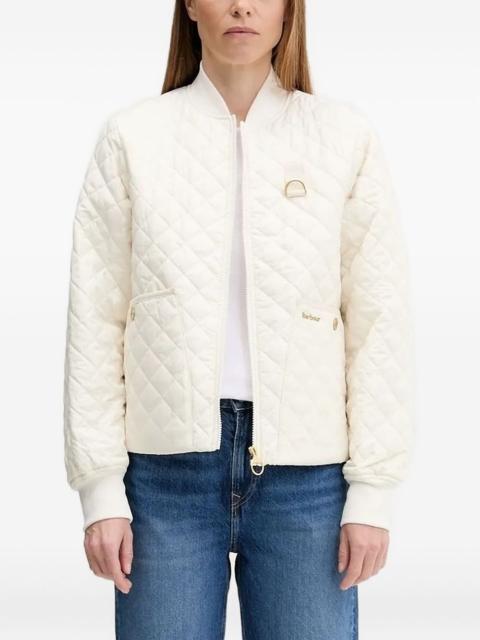 quilted bomber jacket
