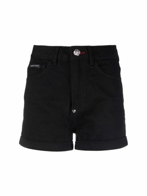 slim-cut hot shorts