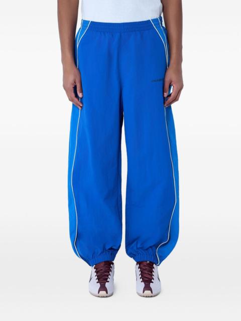 elasticated-waistband track pants
