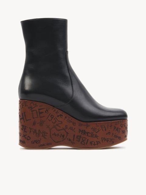 MAXIME WEDGE ANKLE BOOT