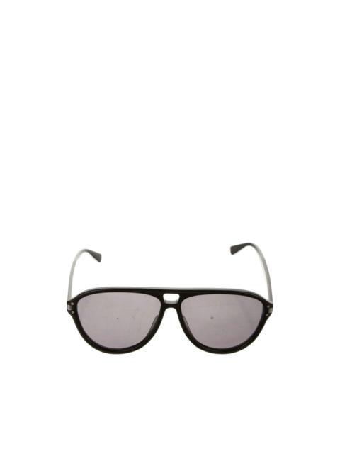 logo pilot-frame sunglasses