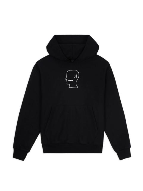 Brain Dead Logohead Hoodie - Black
