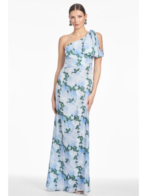 CHELSEA GOWN - GLACIAL PEONIES