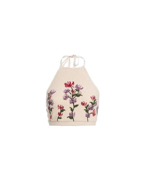 Carlota Honeysuckle Cropped Top