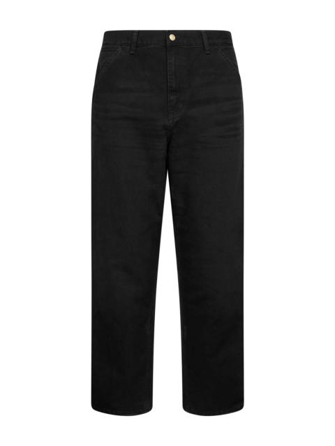 Black denim Single Knee jeans