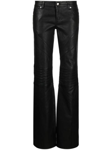 Paulin leather trousers