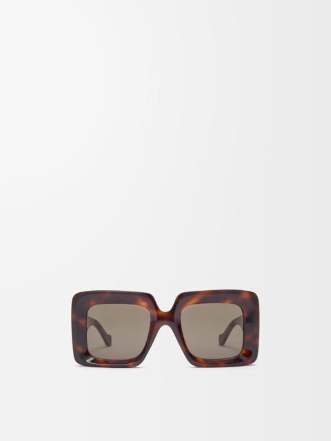 Beveled Square Maxi Anagram sunglasses