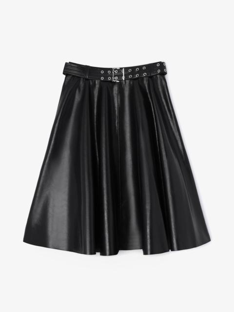 RECYCLED LEATHER SKIRT