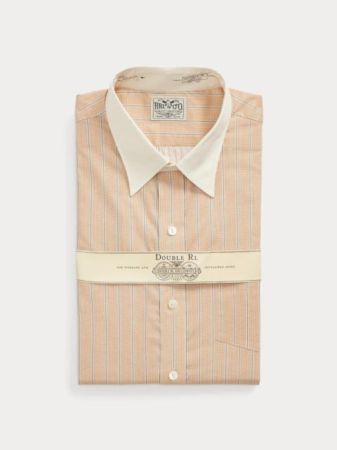 Slim Fit Stripe-Print Woven Shirt