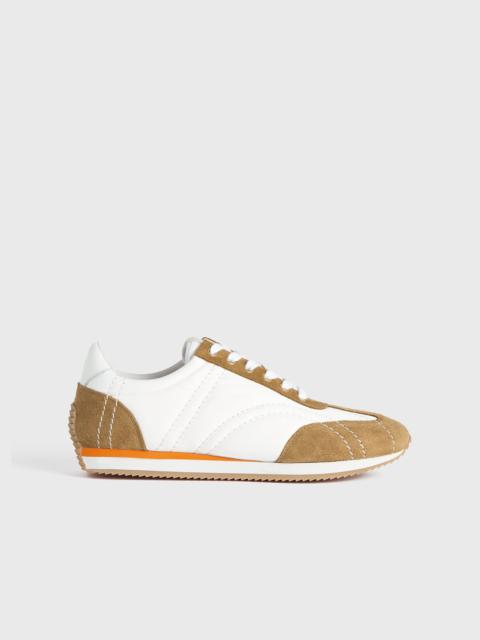 Sport sneakers white/tan