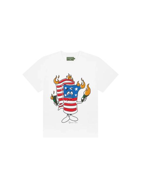 Denim Tears Firecracker Tee White