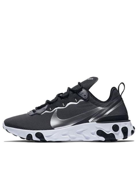 Nike React Element 55 'Black Matellic Silver' CQ4600-071