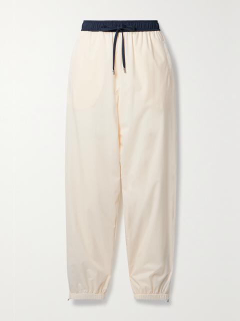 Keelan Two-tone Padded Twill Track Pants