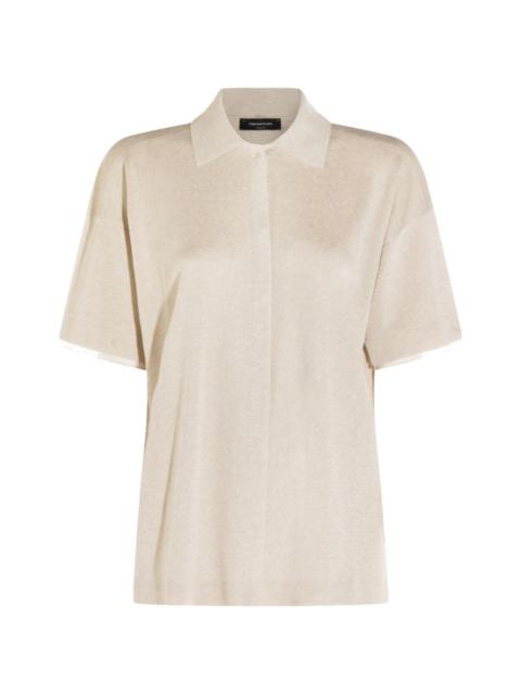 collared short-sleeves shirt