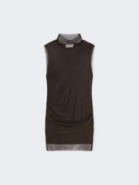 EMPOLI Sleeveless dress with rhinestones