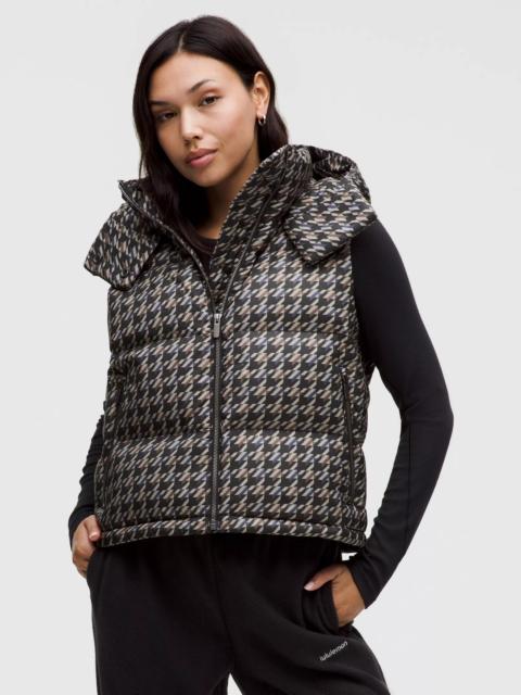 Wunder Puff 600-Down-Fill Cropped Vest *Graphic