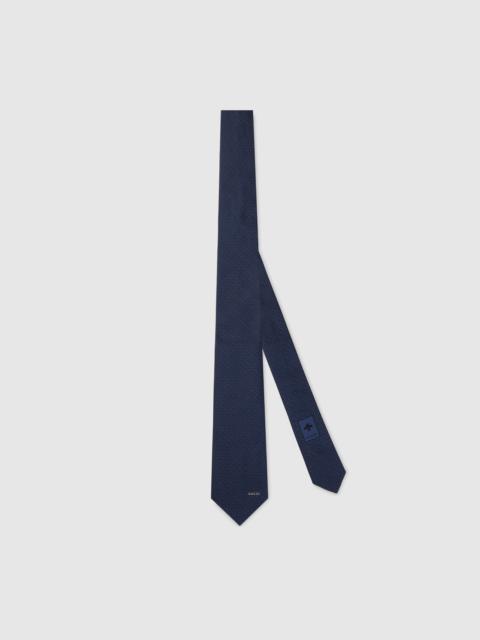 Gucci Horsebit silk jacquard tie