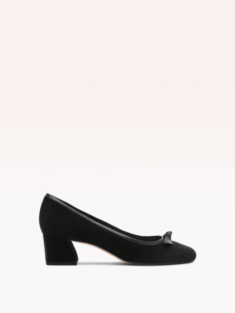 CLARITA SQUARE PUMP 45 BLACK