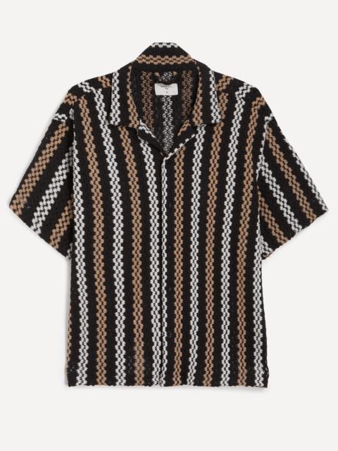Wade Crochet Cuban Shirt