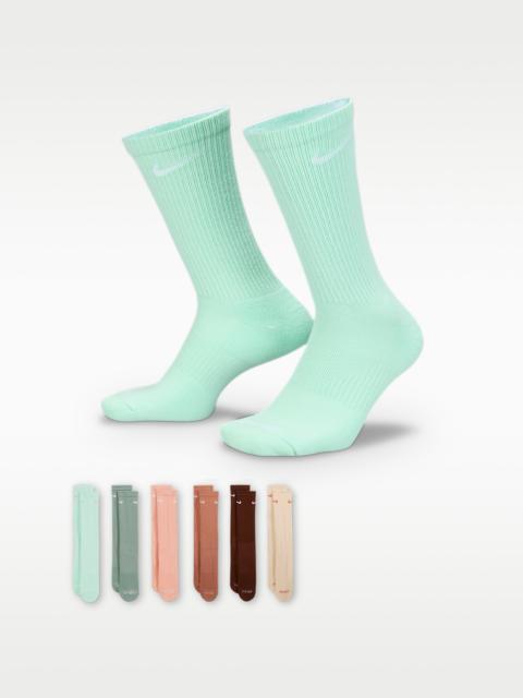 Nike Everyday Plus Cushioned Training Crew Socks (6 Pairs)
