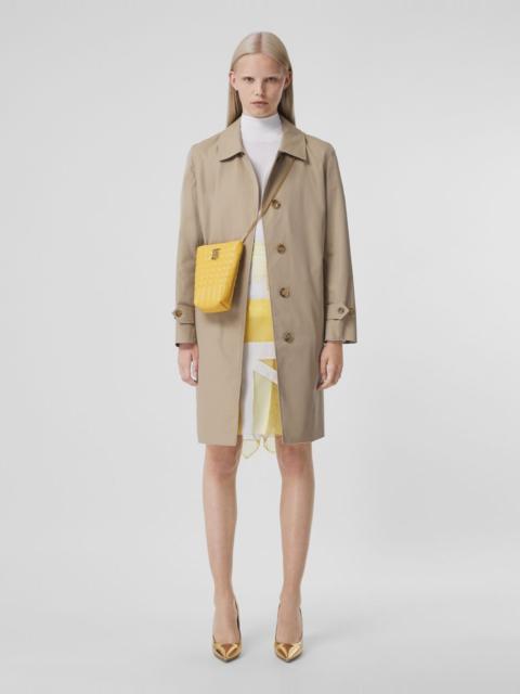 Flag Intarsia Tulle and Silk Skirt