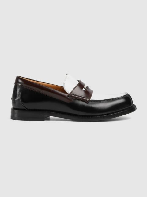 Men's loafer with removable detail