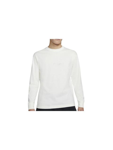Air Jordan Why Not Casual Printing Sports Long Sleeves White DO2510-133