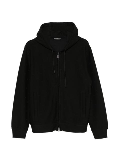 zip-up hoodie