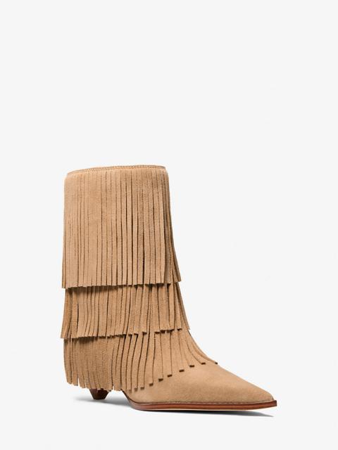 Jayla Fringed Suede Boot