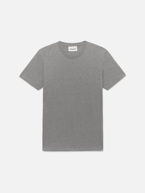 FRAME Logo Tee in Gris