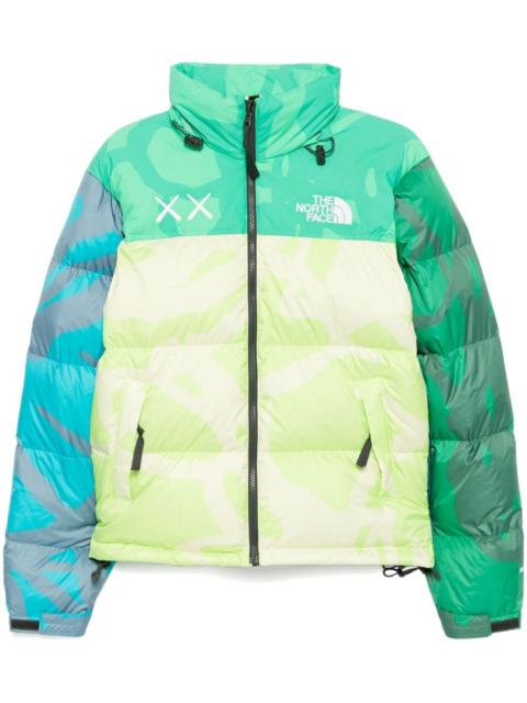 x KAWS Nuptse 1996 jacket
