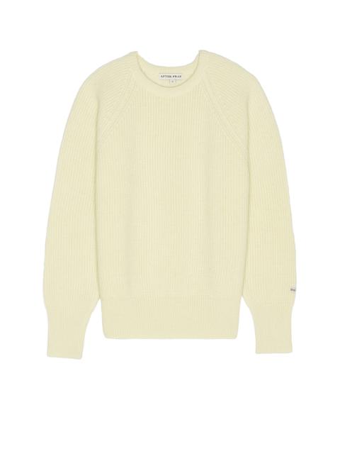 Rover Patched Knit Crew Neck Sweater