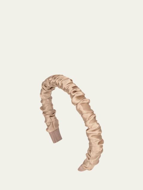 Rory Ruched Satin Headband