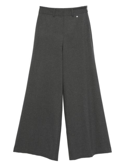 belt-loops straight trousers