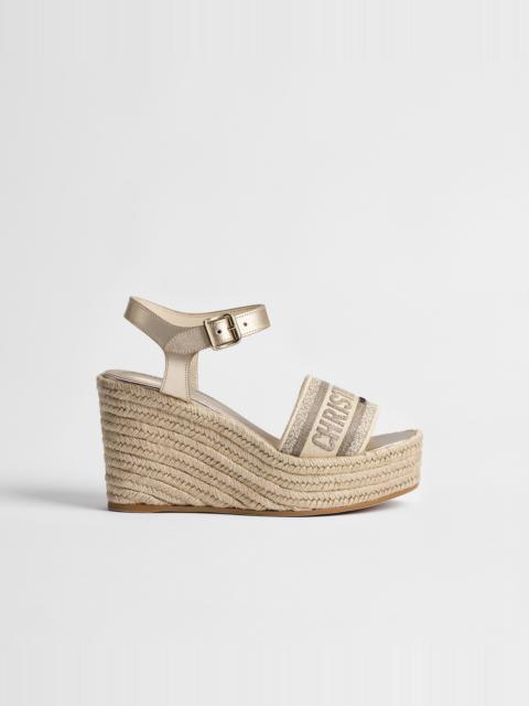 Dior Or Dway Wedge Sandal