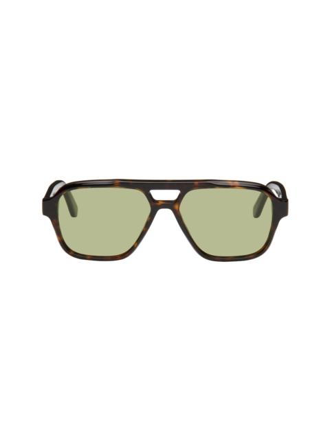 Brown Maneval Sunglasses