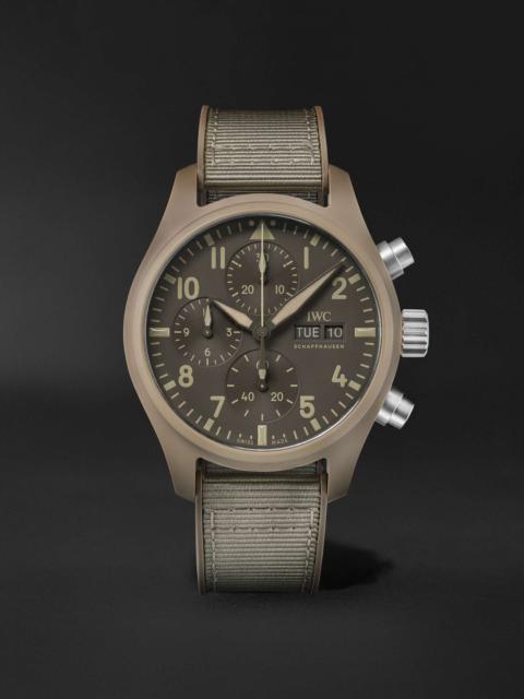 Pilot's Watch TOP GUN Mojave Desert Automatic Chronograph 41.9mm Stainless Steel, Rubber and Grosgra