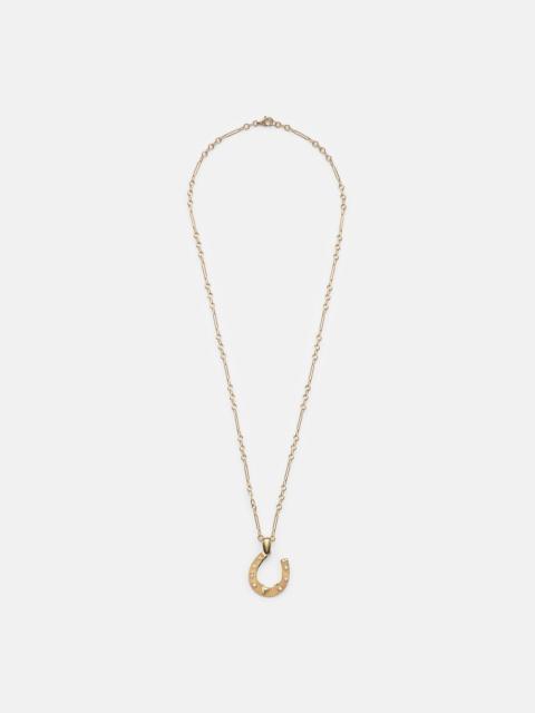 18kt gold necklace with diamonds