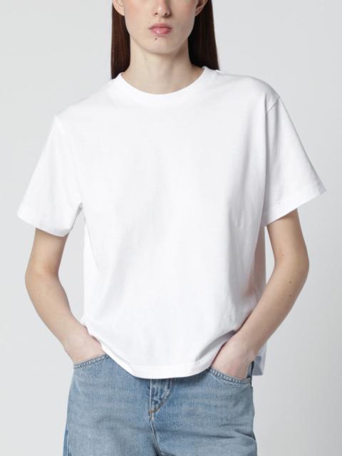 White cotton T-shirt