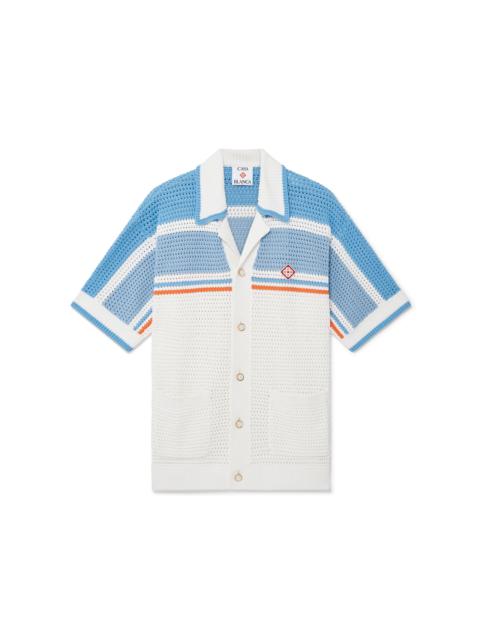 Tennis Crochet Shirt | Casablanca Paris