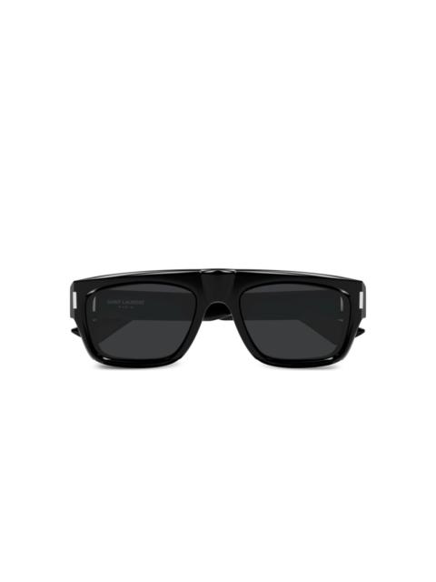 square-frame sunglasses
