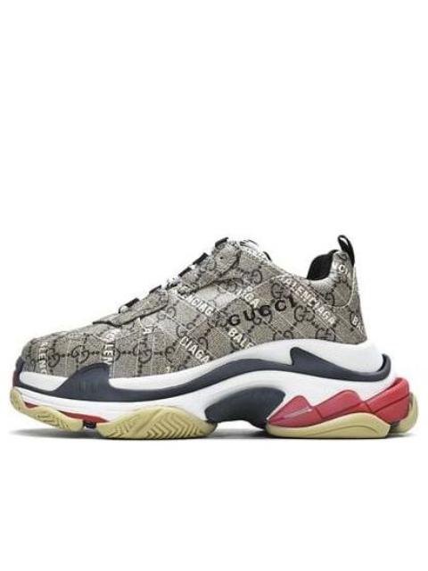 Balenciaga x Gucci The Hacker Project Triple S 'Beige Navy Red' 681066ULZ109795