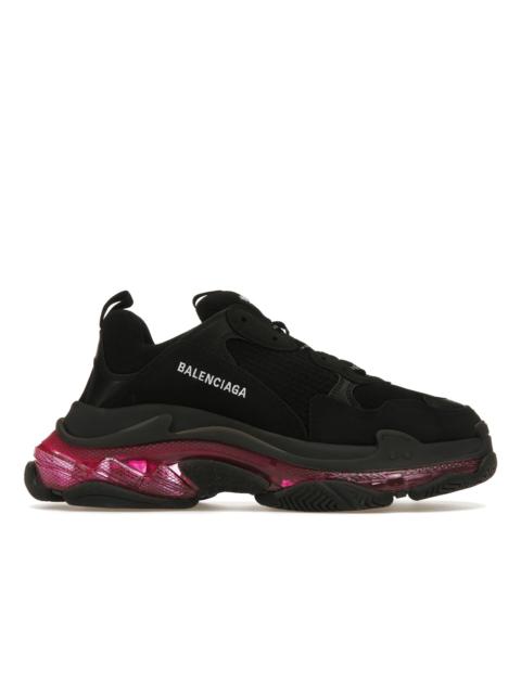 Balenciaga Triple S Clear Sole Neon Pink