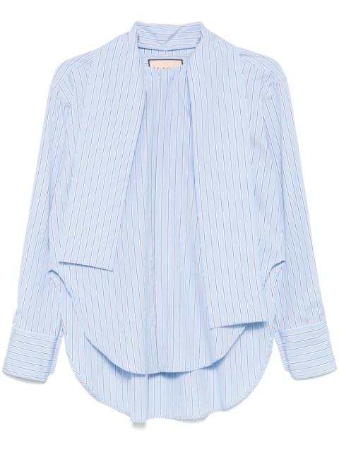 striped cotton shirt