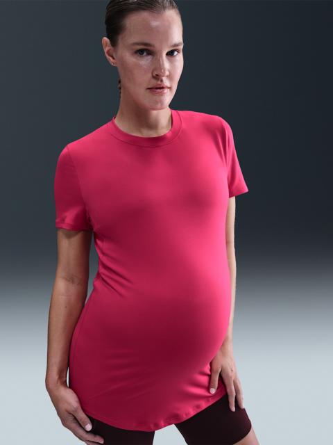 Nike (M) One Women's Dri-FIT Slim-Fit Short-Sleeve Top (Maternity)