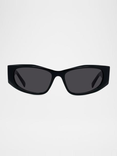 GV40116IW Bio-Acetate Wrap Around Sunglasses