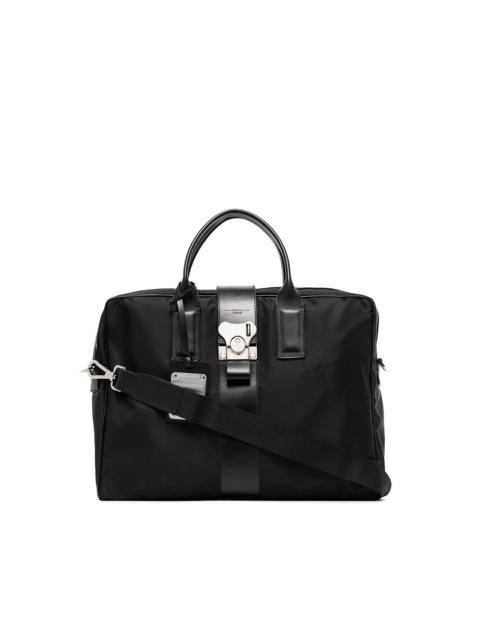 leather-trim briefcase